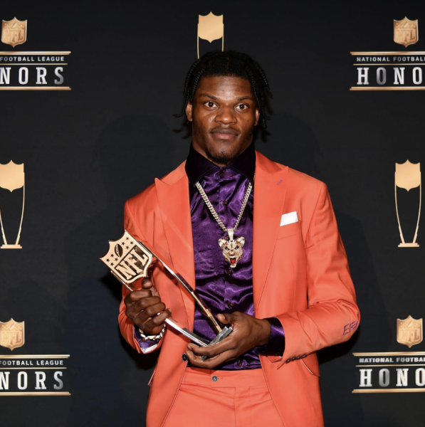 Lamar Jackson when he won his first MVP in 2020.
